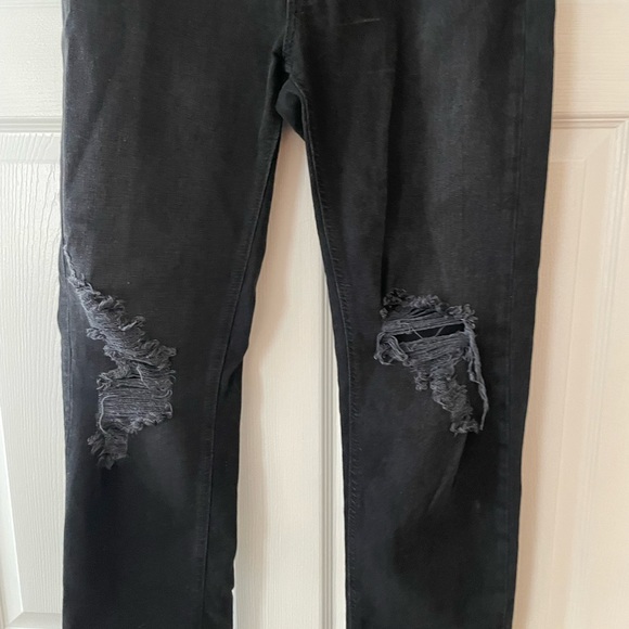 Black Ripped Skinny Jeans Forever 21 - Picture 4 of 4